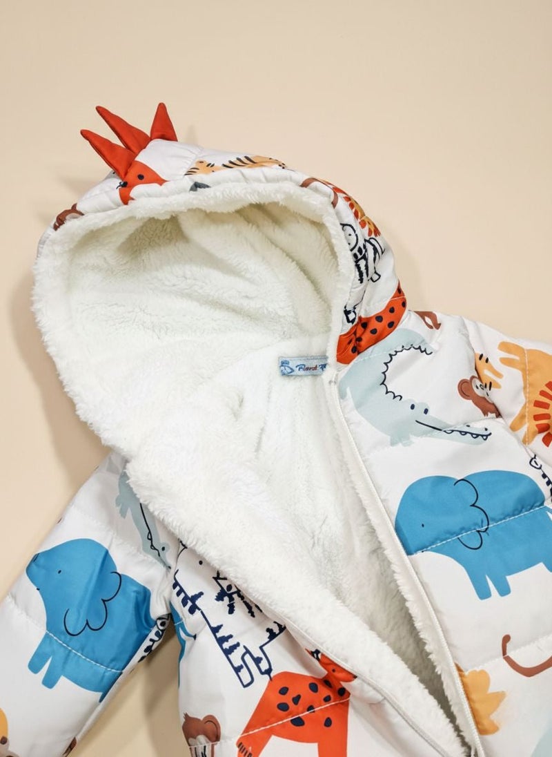 Cloud Fashion Baby Dinosaur Jumpsuit - Image 3